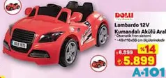 DOLU LOMBARDO 12V KUMANDALI AKÜLÜ ARABA